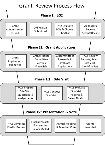 Impact Austin Grant Flow Chart